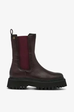 Copenhagen Shoes Chelseaboots Lemon Edition Bordeaux