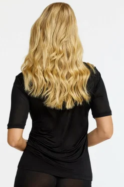 Damella Topp Short Sleeve i silke