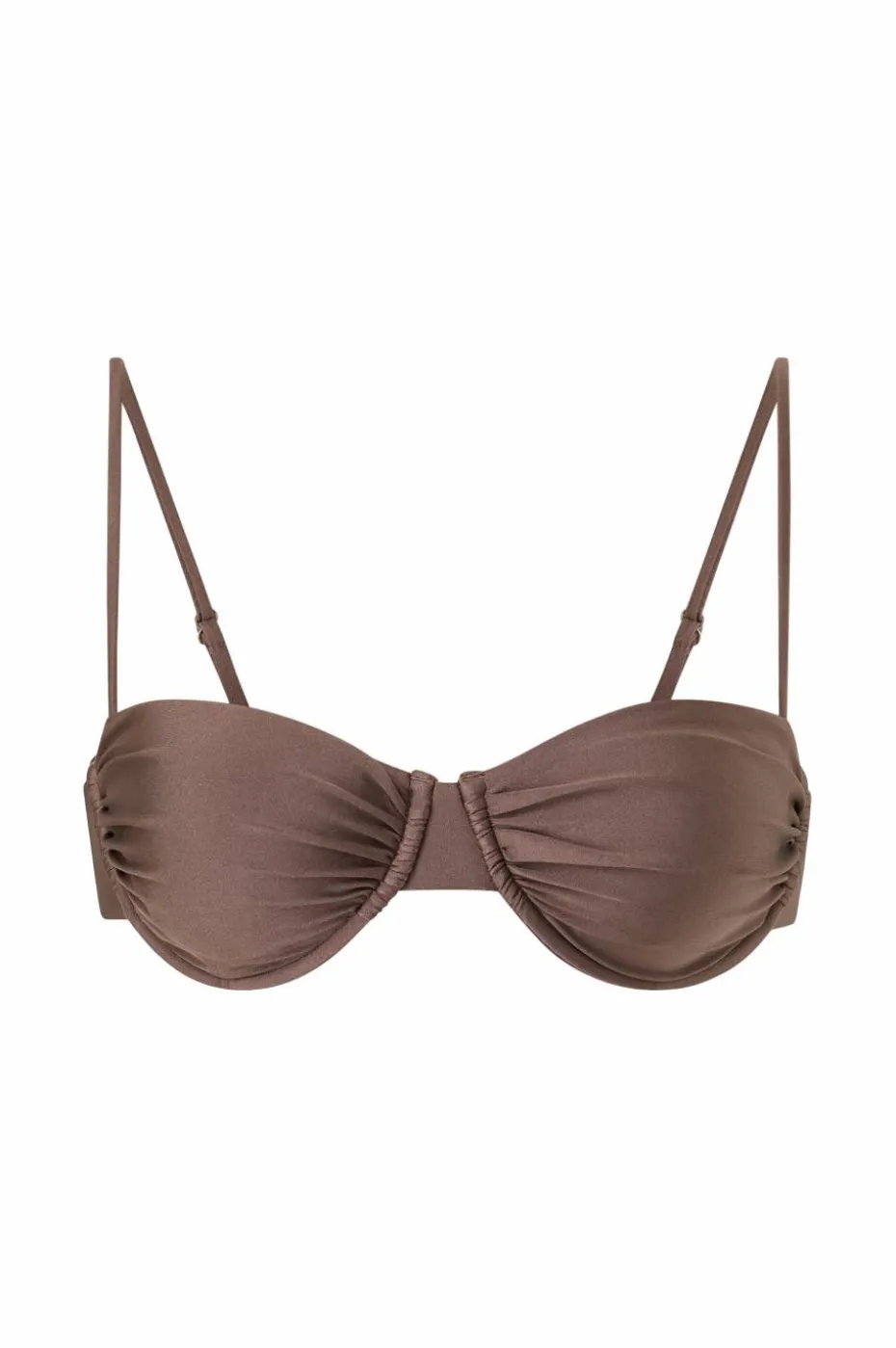 Drop Of Mindfulness Bikini-BH Swim Ruched Bikini Top