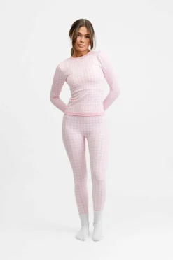 Drop Of Mindfulness Tights Seamless Base Layer Tights