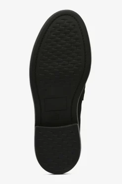 Duffy Loafers i semsket skinnimitasjon