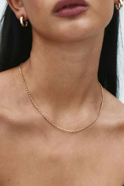 Edblad Halskjede Seed Bead Necklace Gold