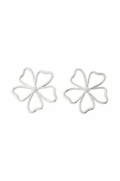 Edblad Øreringer Alba Studs L Silver