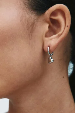 Edblad Øreringer Amorina Hoops Steel