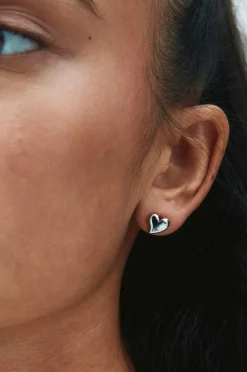 Edblad Øreringer Amorina Studs Steel