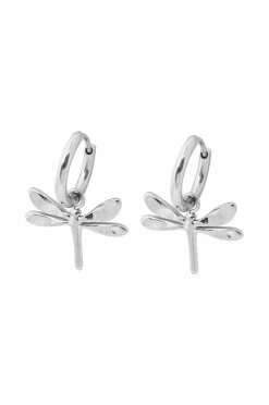 Edblad Øreringer Dragonfly Hoops Silver