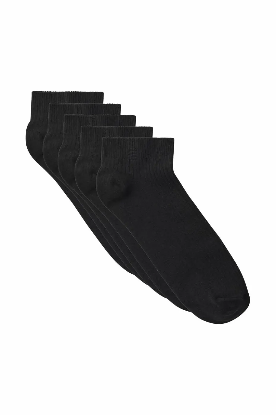 Ellos Collection Ankelsokker Sneaker Rib 5-pakning