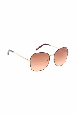Ellos Collection Avrundet solbrille med metallramme
