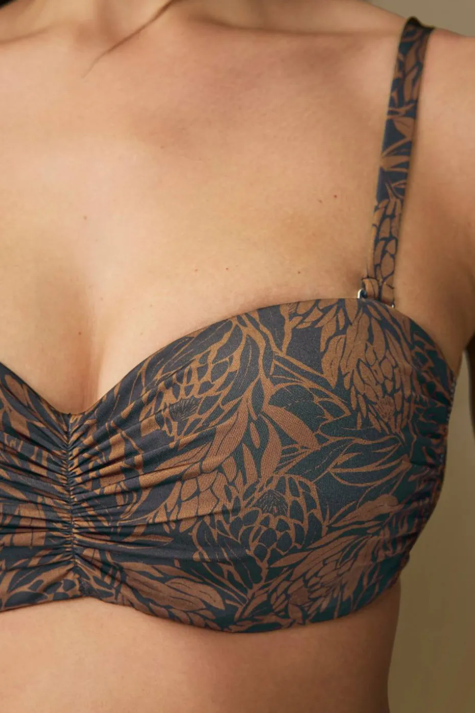 Ellos Collection Bikini-BH med rynkedetalj