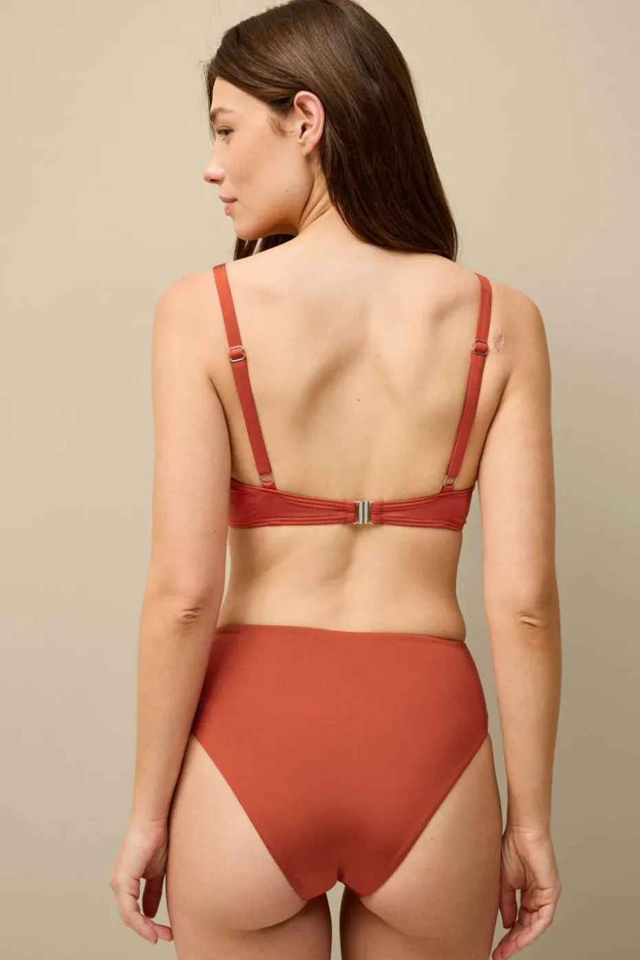 Ellos Collection Bikinitrusse med høy midje