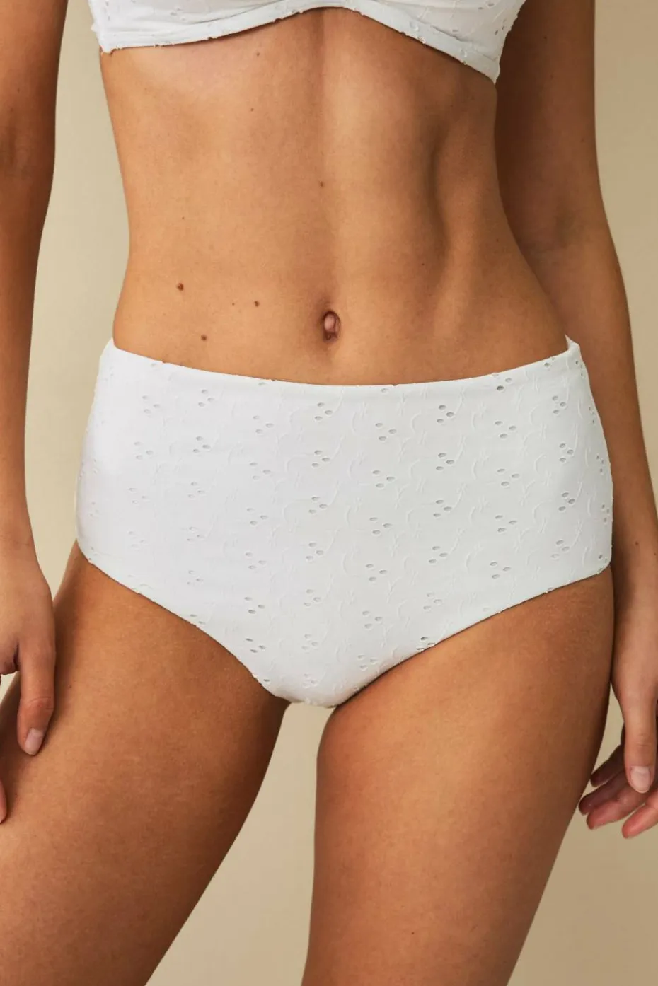 Ellos Collection Bikiniunderdel med broderie anglaise