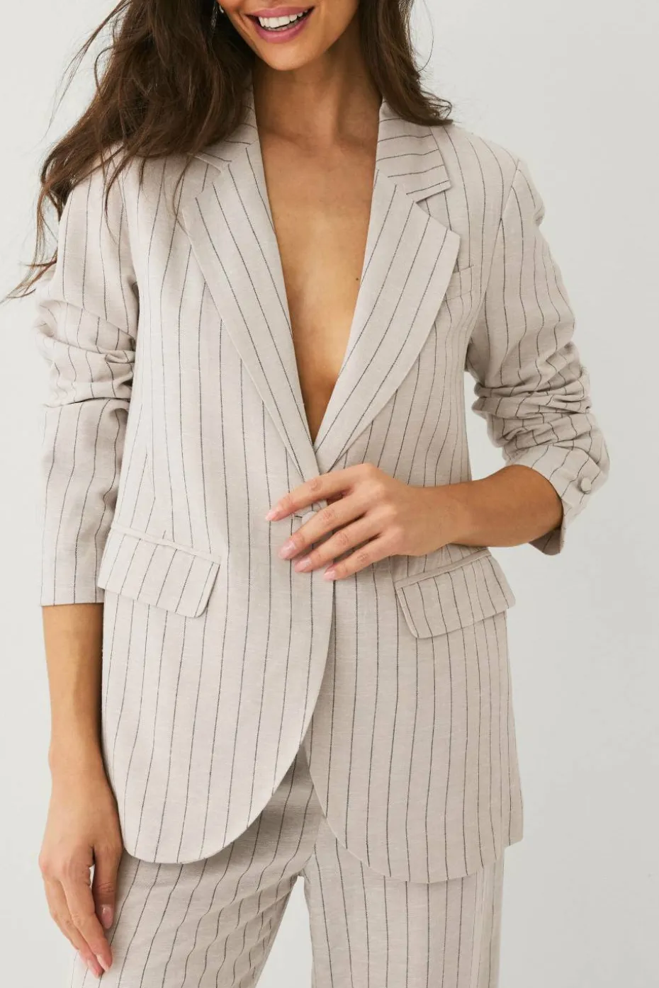 Ellos Collection Blazer i linmiks