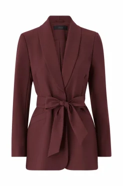 Ellos Collection Blazer med slips og sjalkrage