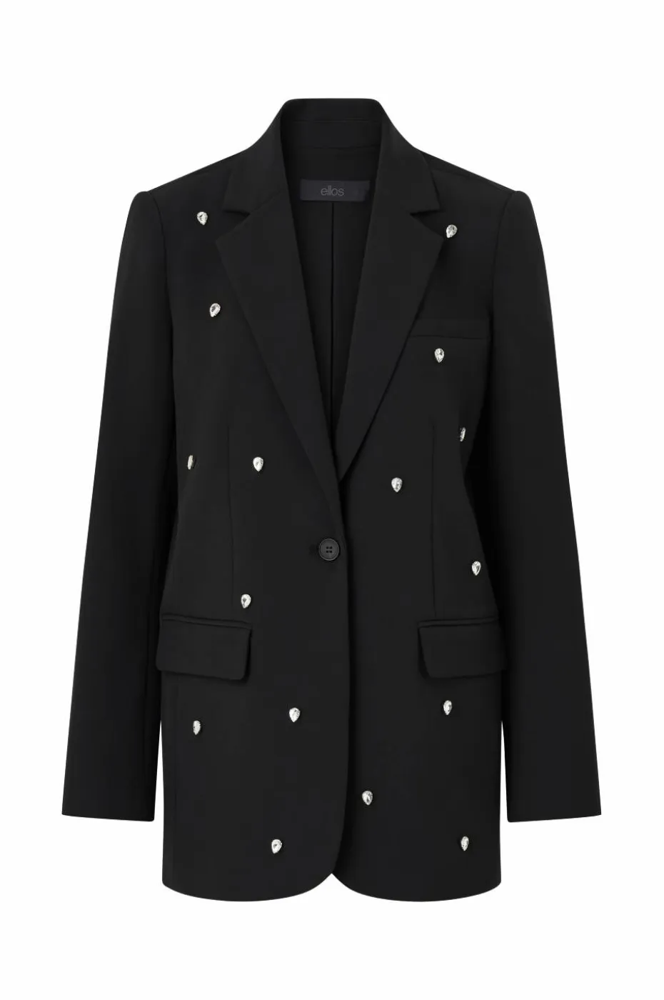 Ellos Collection Blazer med rhinstener
