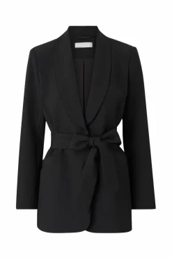 Ellos Collection Blazer med slips og sjalkrage