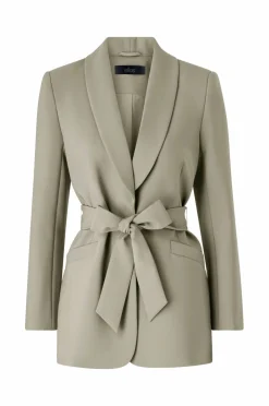 Ellos Collection Blazer med slips og sjalkrage