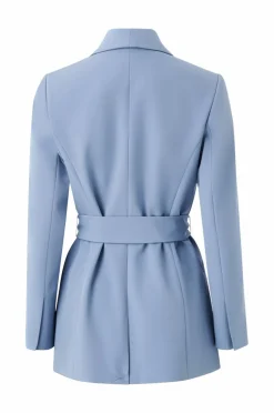 Ellos Collection Blazer med slips og sjalkrage