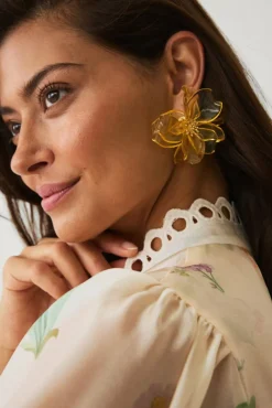 Ellos Collection Blomsterformede øreringer