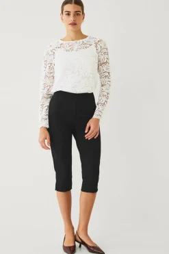 Ellos Collection Blondebluse med lange ermer
