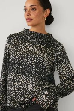 Ellos Collection Bluse i sateng