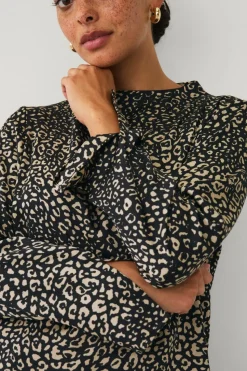 Ellos Collection Bluse i sateng