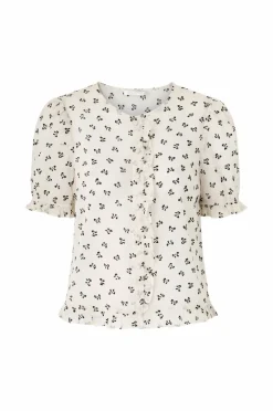 Ellos Collection Bluse med volanger