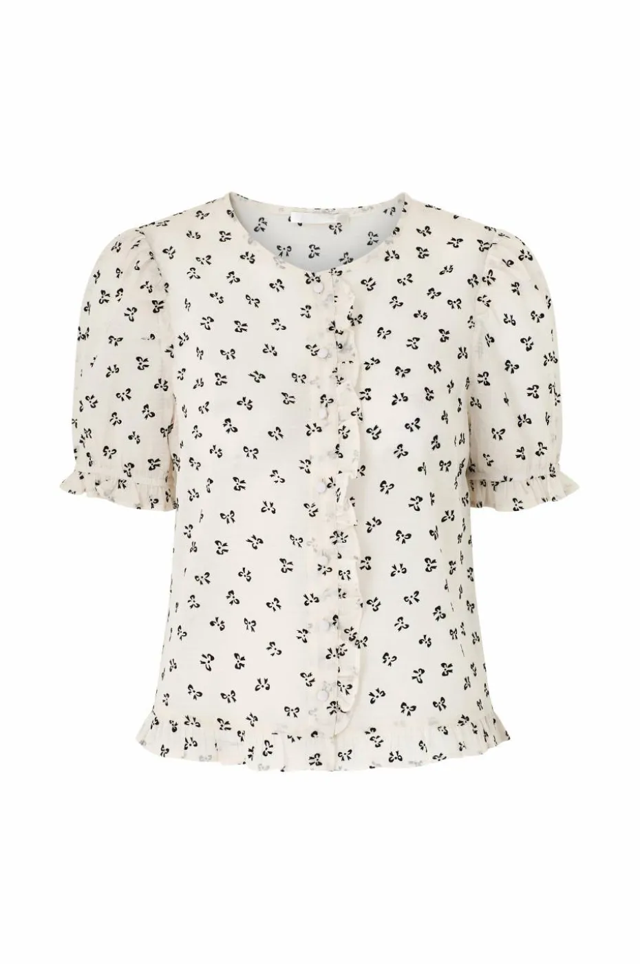 Ellos Collection Bluse med volanger