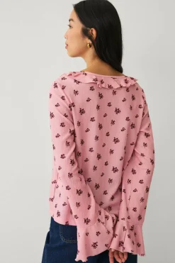 Ellos Collection Bluse med volanger