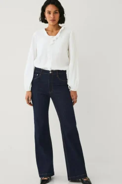 Ellos Collection Bluse med volanger