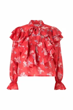 Ellos Collection Bluse med volanger