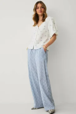 Ellos Collection Bluse med ballongermer