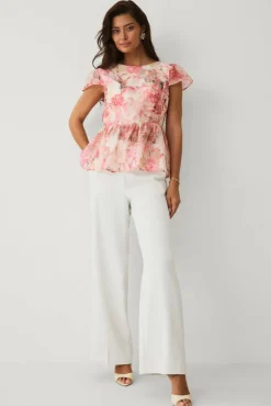 Ellos Collection Bluse med peplum