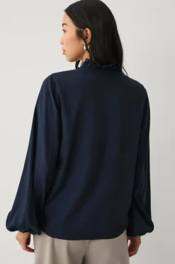 Ellos Collection Bluse med volanger