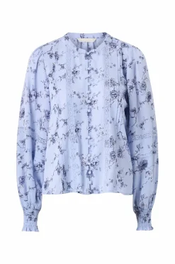 Ellos Collection Bluse med blondedetaljer