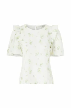 Ellos Collection Bluse med puffermer