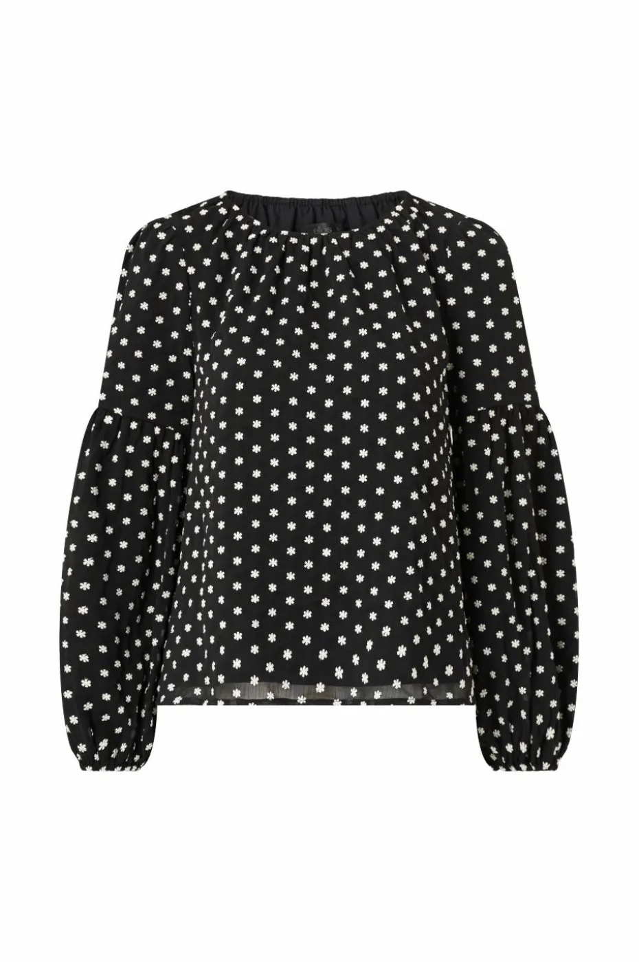 Ellos Collection Bluse med ballongerme