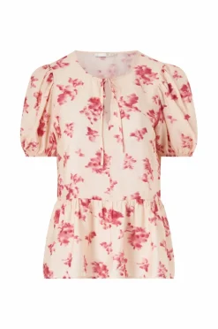 Ellos Collection Bluse med puffermer