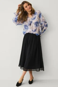 Ellos Collection Bluse med volanger