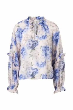Ellos Collection Bluse med volanger