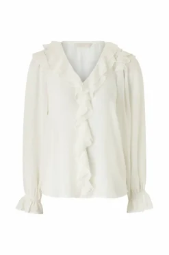 Ellos Collection Bluse med volanger