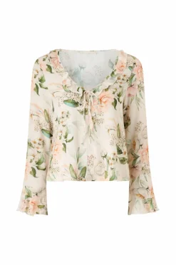 Ellos Collection Bluse med volanger