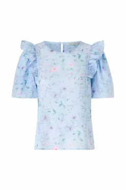 Ellos Collection Bluse med puffermer