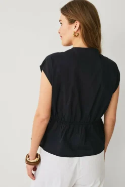 Ellos Collection Bluse med lisser
