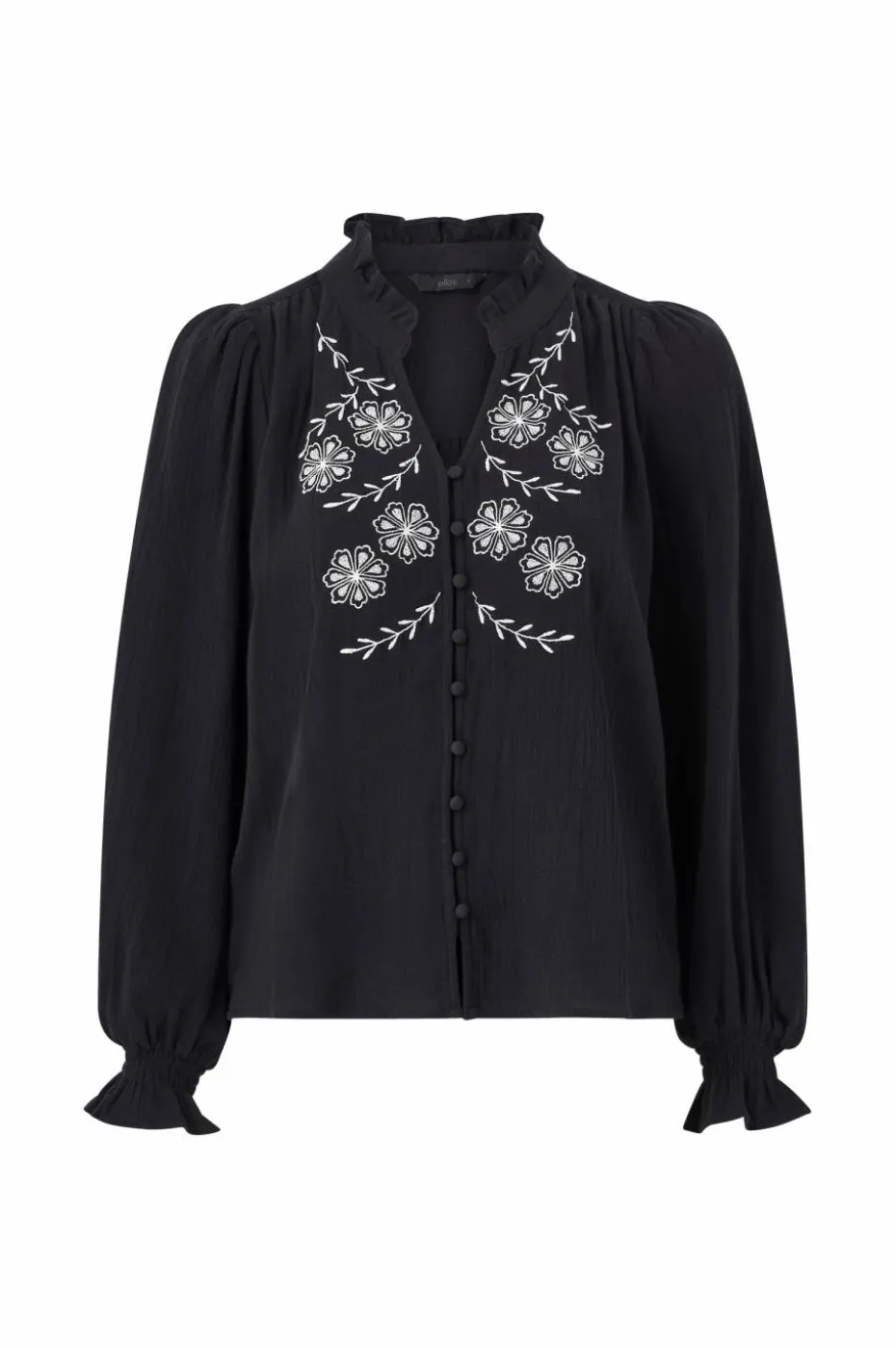 Ellos Collection Bluse med broderi