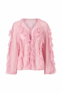 Ellos Collection Bluse med volanger