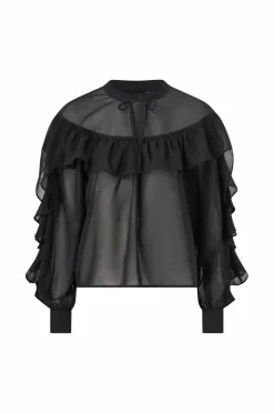 Ellos Collection Bluse med volanger
