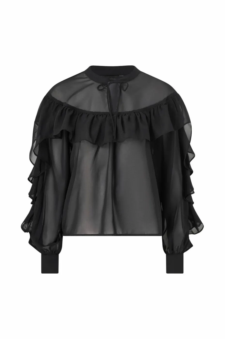 Ellos Collection Bluse med volanger