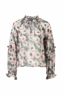 Ellos Collection Bluse med volanger