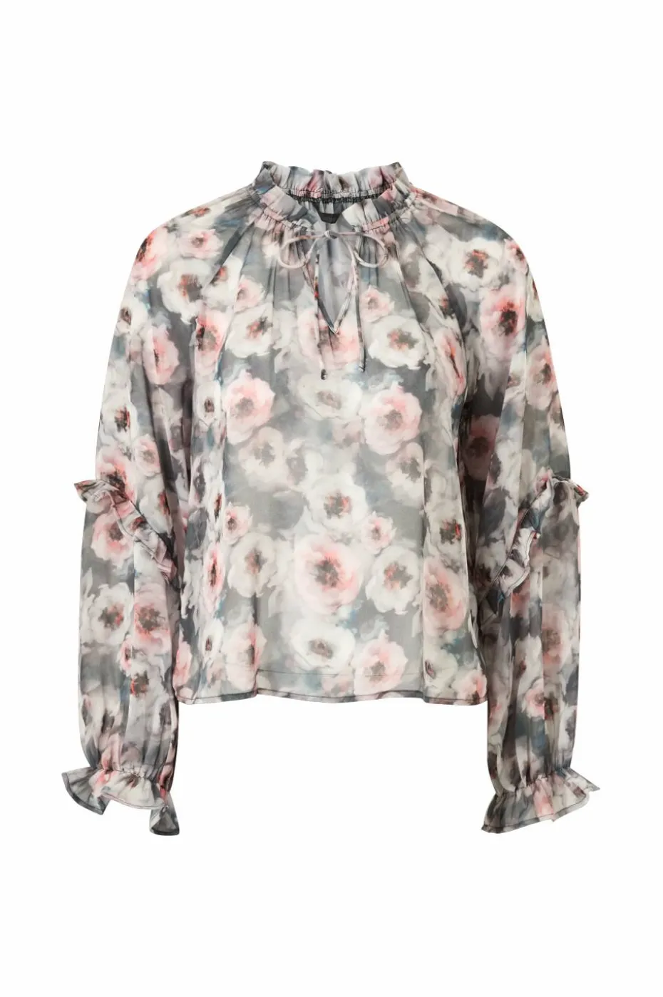 Ellos Collection Bluse med volanger