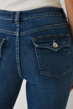 Ellos Collection Boot cut jeans med baklommer